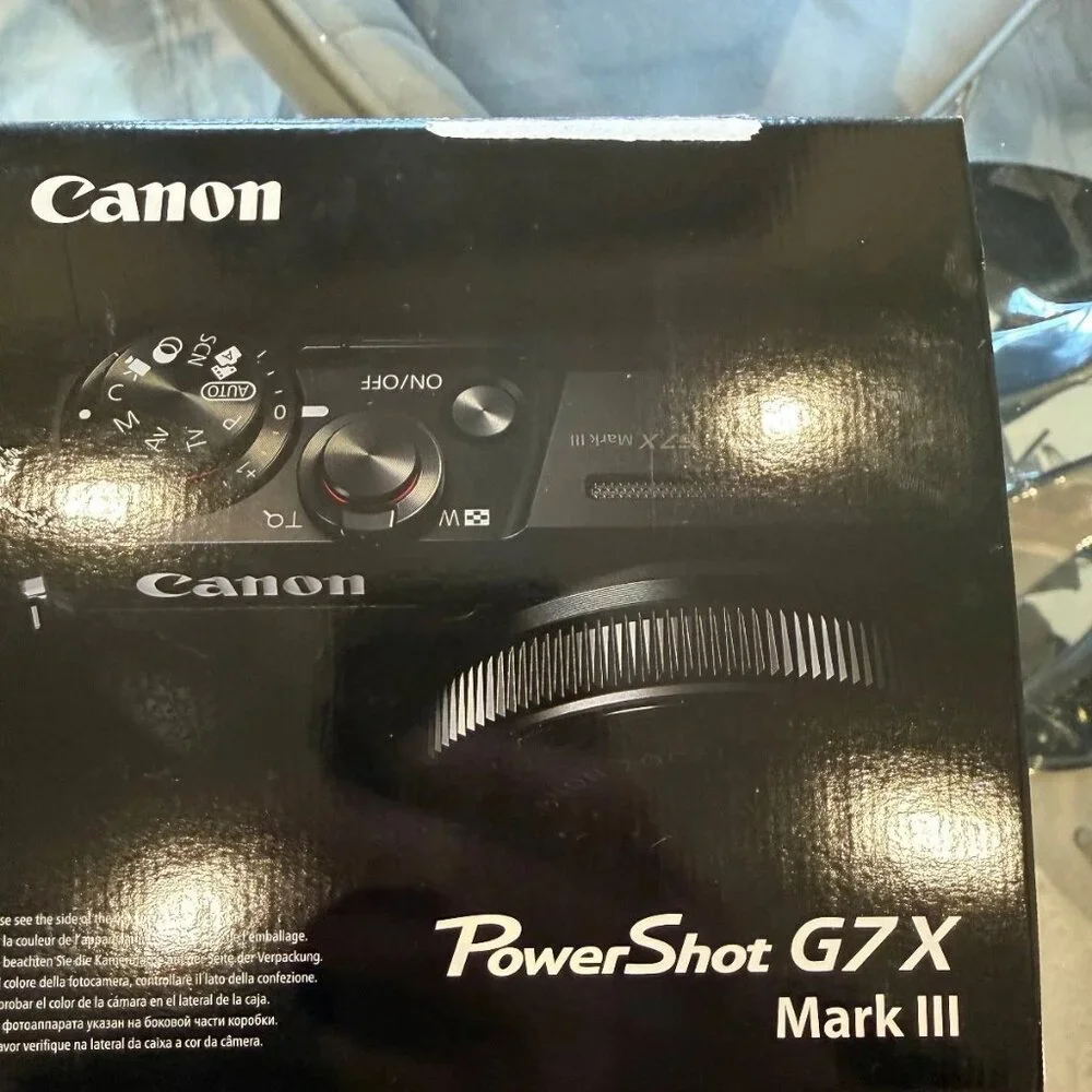 Canon PowerShot G7 X Mark III 20.1MP Digital Camera – Black